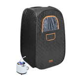 Trinity portable steam sauna tent in an outdoor setting