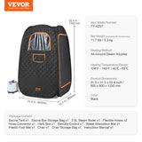 Trinity Portable Steam Sauna Tent, Compact 1000W