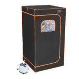 Trinity portable steam sauna tent in an outdoor setting