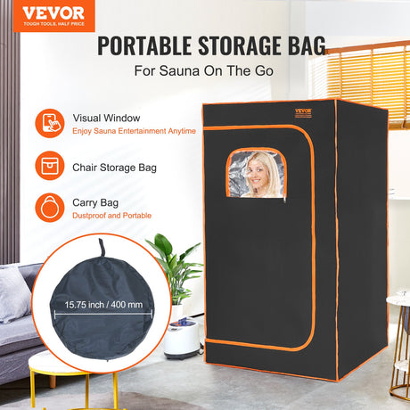 Trinity Portable Steam Sauna Tent, Full Size 1000W