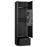 Bardolino Gun Safe, 4 Rifle Cabinet, Digital and Key Lock