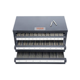 Julier Steel End Mill Storage Cabinet, 3 Drawer, 29 Compartment