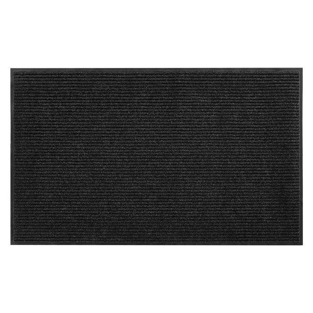 Commercial Striped Floor Mat, Grey 2438x1219mm