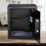 Competa Fingerprint Security Safe, 1.7 cu.ft, Digital and Key Lock