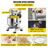 Flat beater attachment for commercial stand mixer with stainless steel bowl