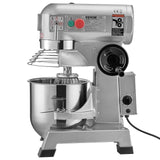 Commercial stand mixer in a bakery or restaurant kitchen