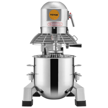 Dimension diagram of the 18.7 L commercial stand mixer