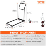 Folding Chair Dolly Trolley welded iron frame