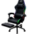 Ergonomic Gaming Chair with LED Lights and Footrest — Pink White, Blue or Black — Allure Home Collections