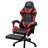 Ergonomic Gaming Chair with Headrest and Footrest — Black, White or Red — Allure Home Collections