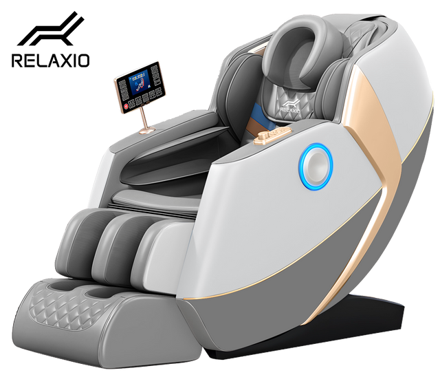 Full Body Zero Gravity Massage Recliner Chair — Grey — Allure Home Collections