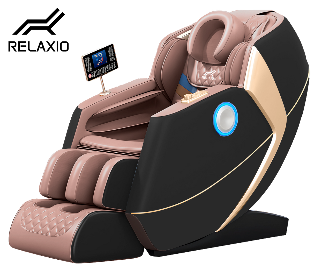 Full Body Zero Gravity Massage Recliner Chair — Grey — Allure Home Collections