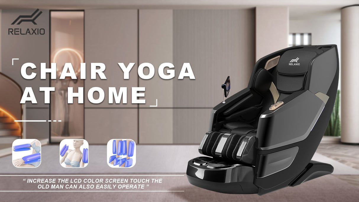 Premium White Zero Gravity Massage Chair