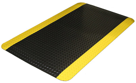 Anti Fatigue Standing Mat, Black and Yellow 90x60cm