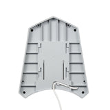Close up of hand dryer air outlet and infrared sensor window