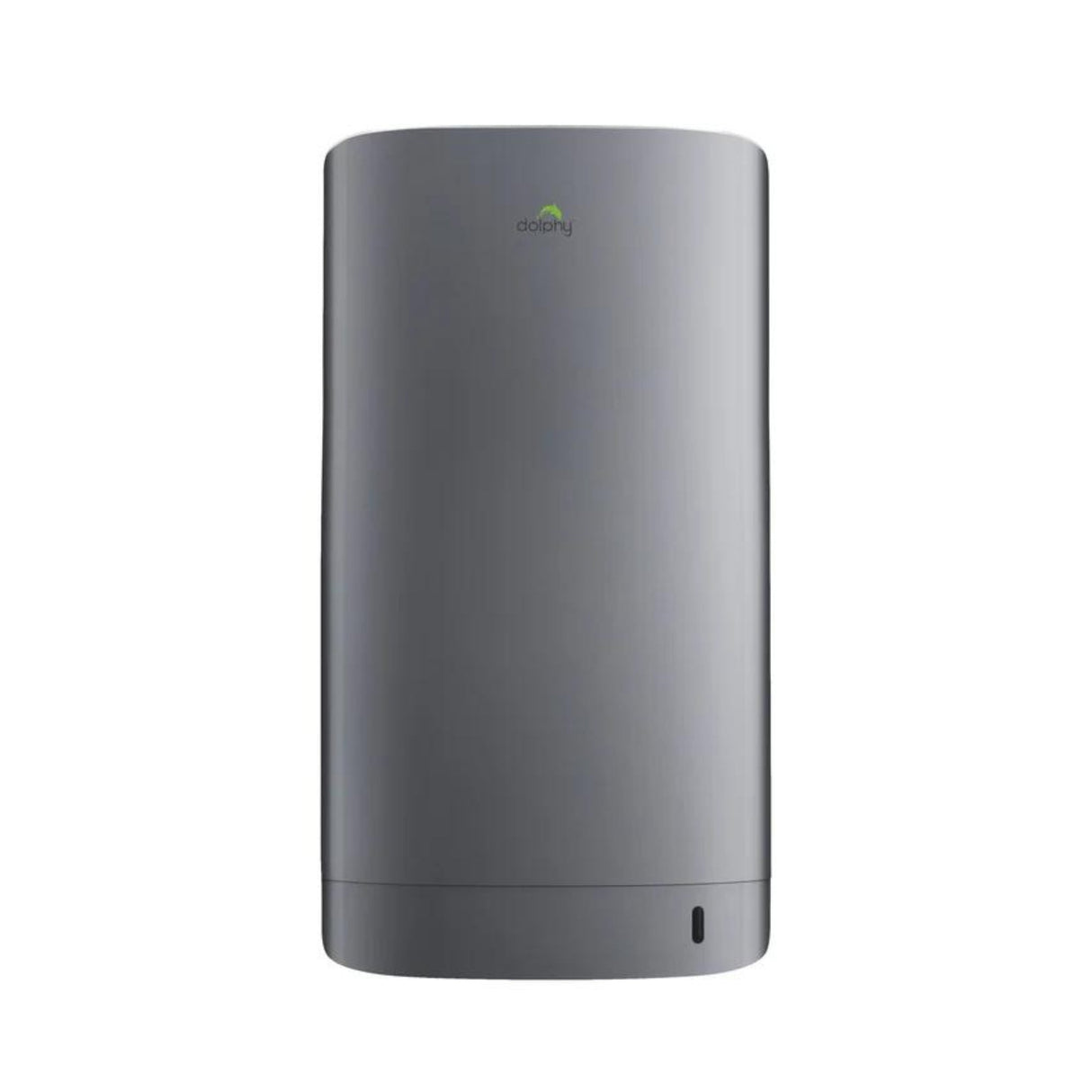 Dimension diagram of hand dryer, 556 mm high by 296 mm wide