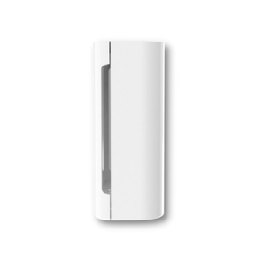 White 55W air purifier with dust sensor and touch screen control panel