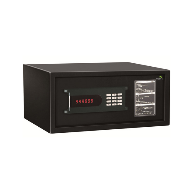 Ubeda hotel room safe with a digital keypad