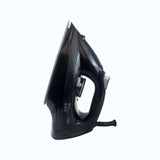 Casares black steam iron with a ceramic soleplate