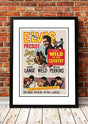 Framed A2 reproduction print of the Wild In The Country movie poster artwork featuring Elvis Presley