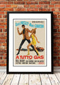 Elvis A Tutto Gas Italian movie poster artwork reproduction print in an A3 frame