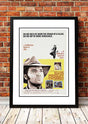 Elvis Charro western movie poster artwork reproduction print in an A3 frame
