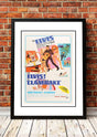 Elvis Clambake colourful beach movie poster artwork reproduction print in an A3 frame