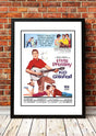 Framed A3 print of the Elvis Presley Kid Galahad boxing movie poster artwork