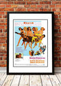 Framed A3 print of Elvis Presley Live a Little, Love a Little movie poster artwork