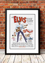 Framed A3 print of Elvis Presley Spinout movie poster artwork