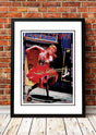 Cyndi Lauper She's So Unusual promotional poster reproduction print, framed A3 wall art, ready to hang