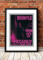 Divinyls 1983 Piccadilly Sydney concert poster reproduction print, framed A3 wall art, ready to hang
