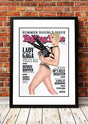 Framed A3 art print of the 2010 Rolling Stone magazine cover featuring Lady Gaga