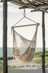 Tronador Cotton Hammock Chair, Extra Large, Cream