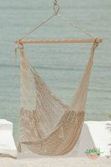 Tronador Cotton Hammock Chair, Extra Large, Cream