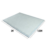 Sumner Baby Playmat, Memory Foam Coral Velvet, Grey