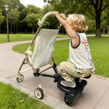 Universal Pram Board with Removable Seat Black