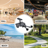 Universal Pram Board with Removable Seat Black
