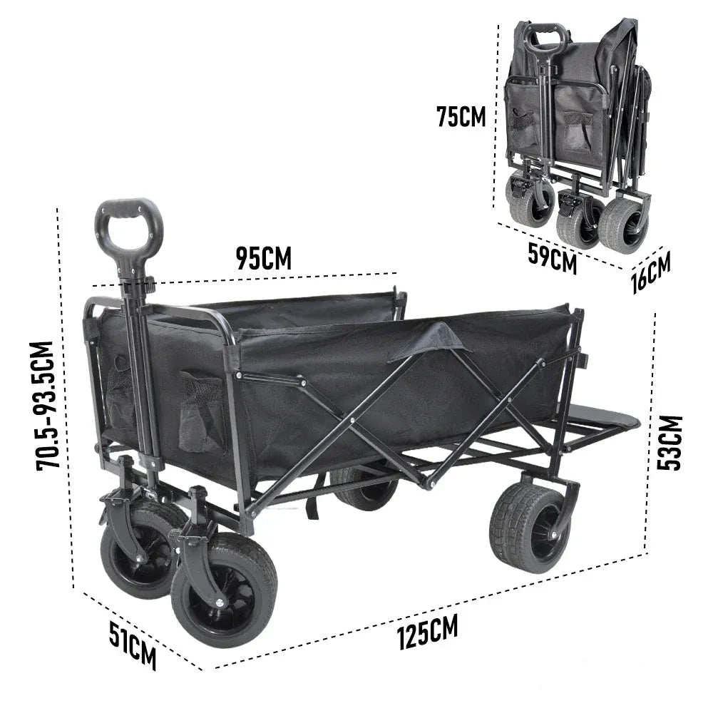 Glen Helen Folding Camp Wagon, 150L All Terrain