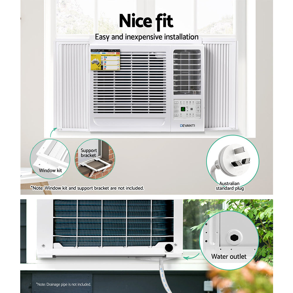 Devanti 2.7kW Window Air Conditioner