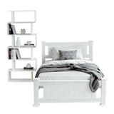 Lyndon King Single Bed with Bookshelf