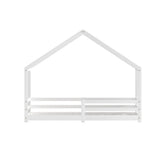 Artiss AMOS Kids House Single Bed Frame — White Solid Pine — Allure Home Collections