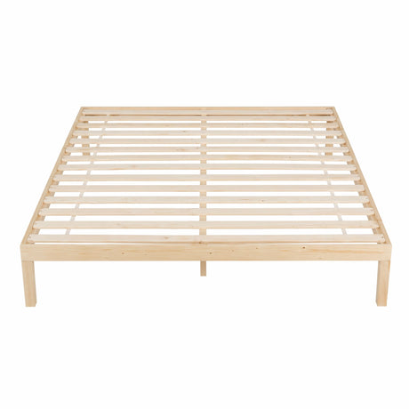 Albenga Wooden Bed Frame, Pine