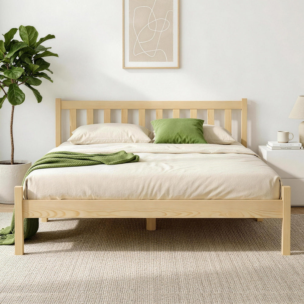 Chieri Wooden Bed Frame