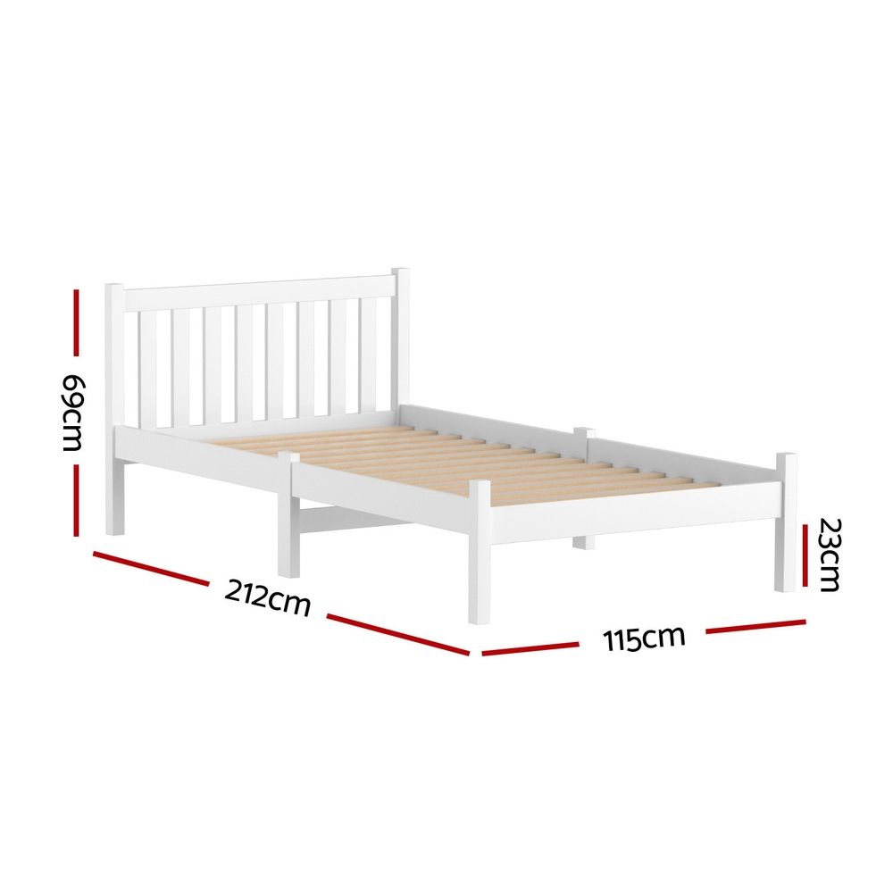 Chieri Wooden Bed Frame