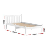 Chieri Wooden Bed Frame