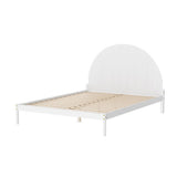 Artiss Queen Size Wooden Bed Frame - White