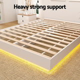 Artiss Queen Bed Frame with LED Light
