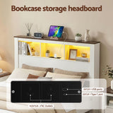 Recco Double/Queen Wooden Bed Frame