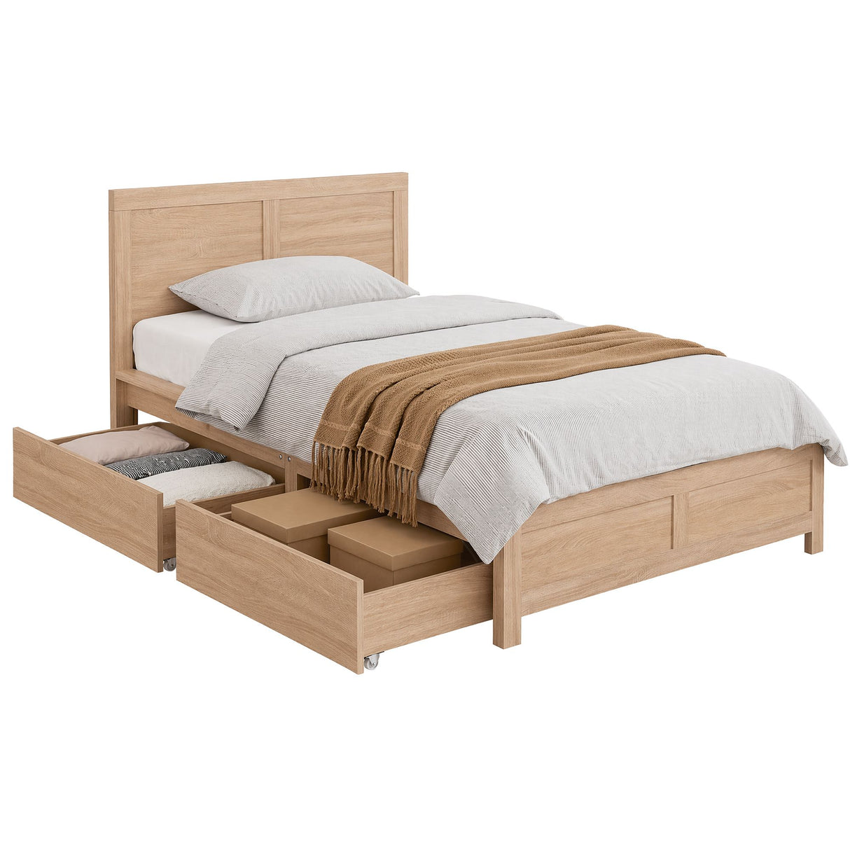 Vaucluse Wooden Bed, view 11